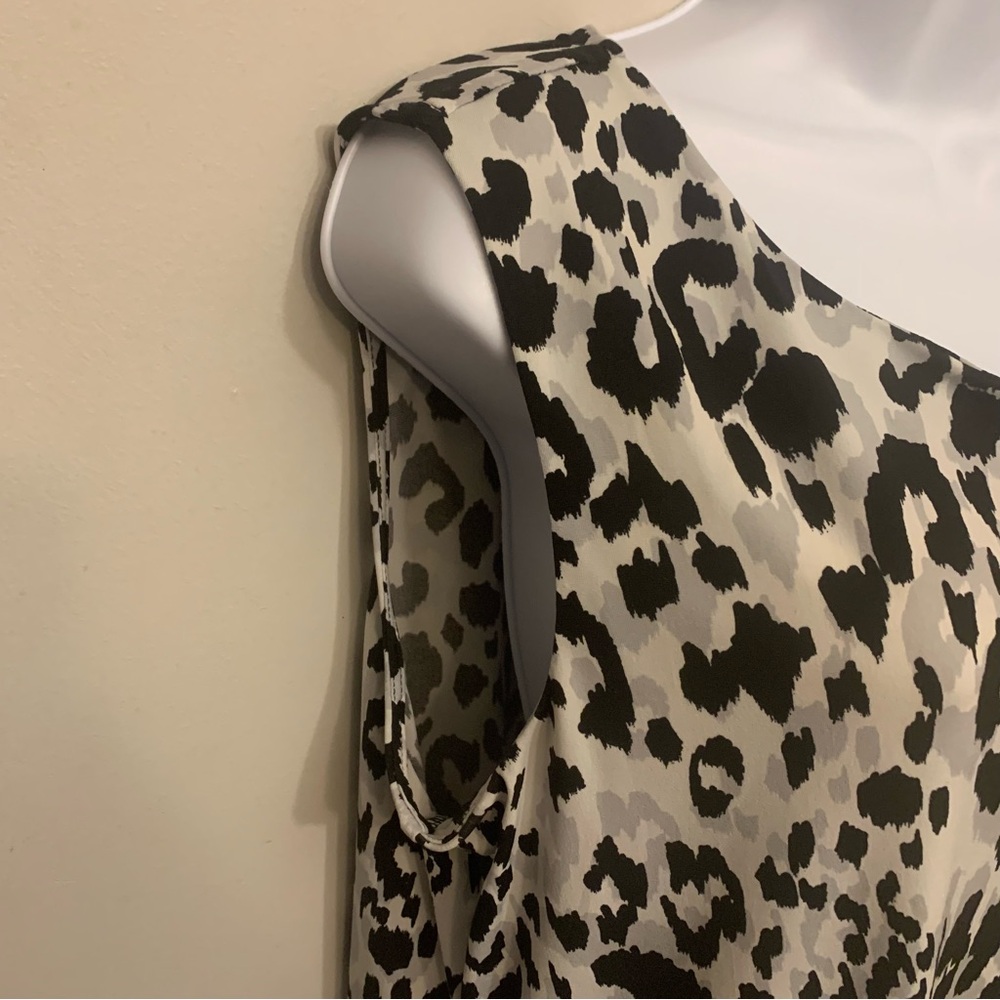 NWOT Calvin Klein Leopard Print Sleeveless Top Sz XL - Picture 8 of 16